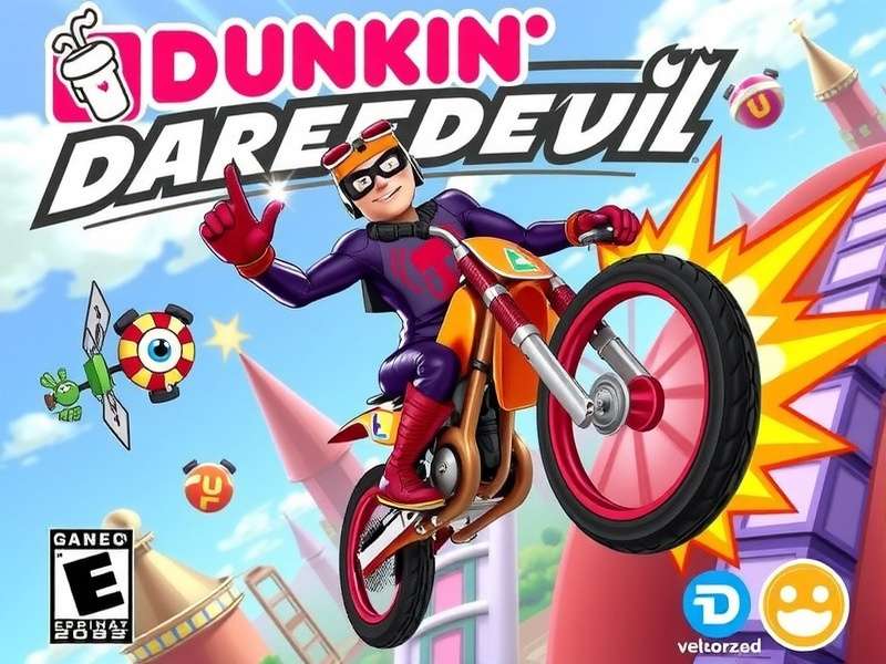 Dunkin Daredevil Game Cover